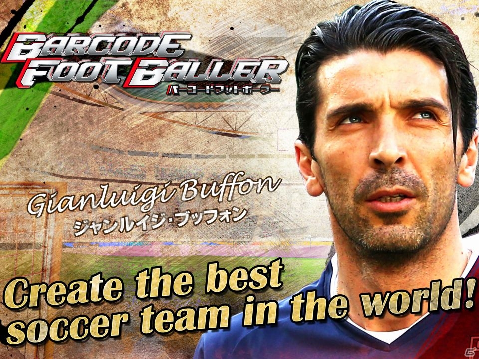 iOS/Android「バーコードフットボーラー」ジャンルイジ・ブッフォン選手とタイアップがスタートの画像1