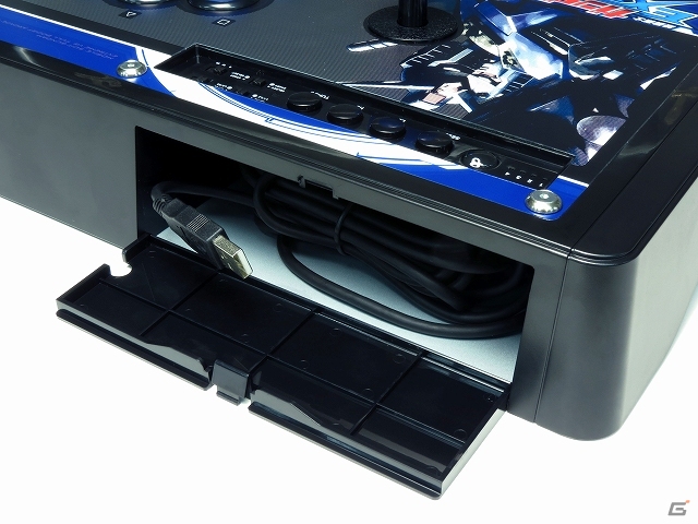 PS3「機動戦士ガンダム エクストリームバーサス フルブースト」用に新規設計されたPS3用本格派アーケードスティックが数量限定で本日より予約開始の画像8