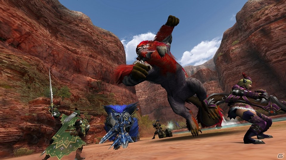 「モンスターハンター フロンティアG」2014年よりPS Vitaでのサービスが決定！PS3版とのデータ連動や共存のワールドも登場の画像4