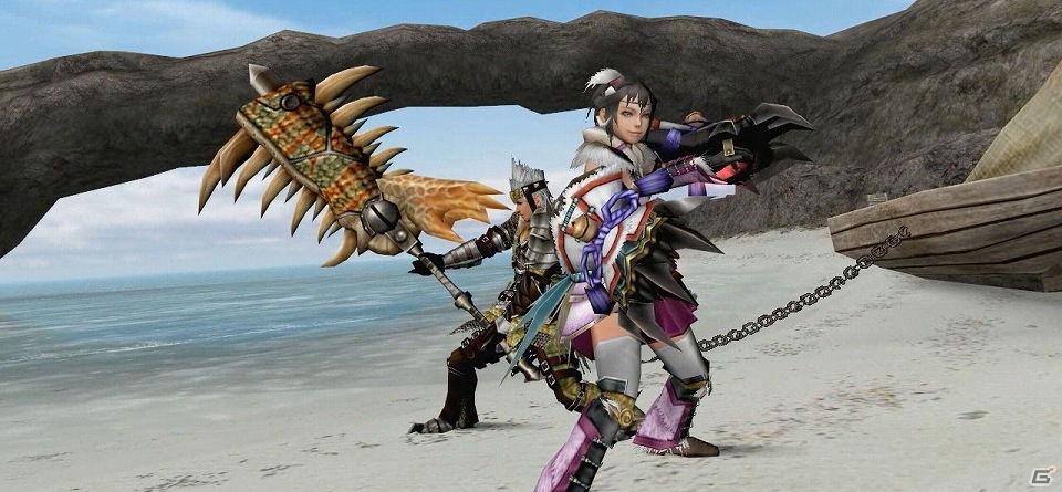 「モンスターハンター フロンティアG」2014年よりPS Vitaでのサービスが決定！PS3版とのデータ連動や共存のワールドも登場の画像6