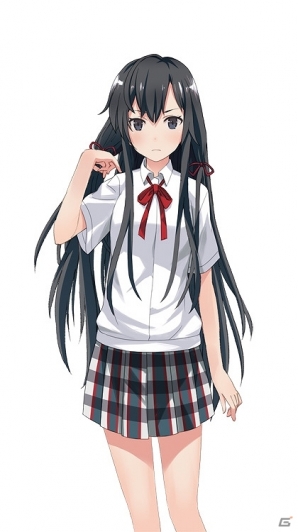 雪ノ下雪乃（ゆきのしたゆきの）<br />奉仕部部長。徹底してクールな完璧美少女。<br />友達はいない。