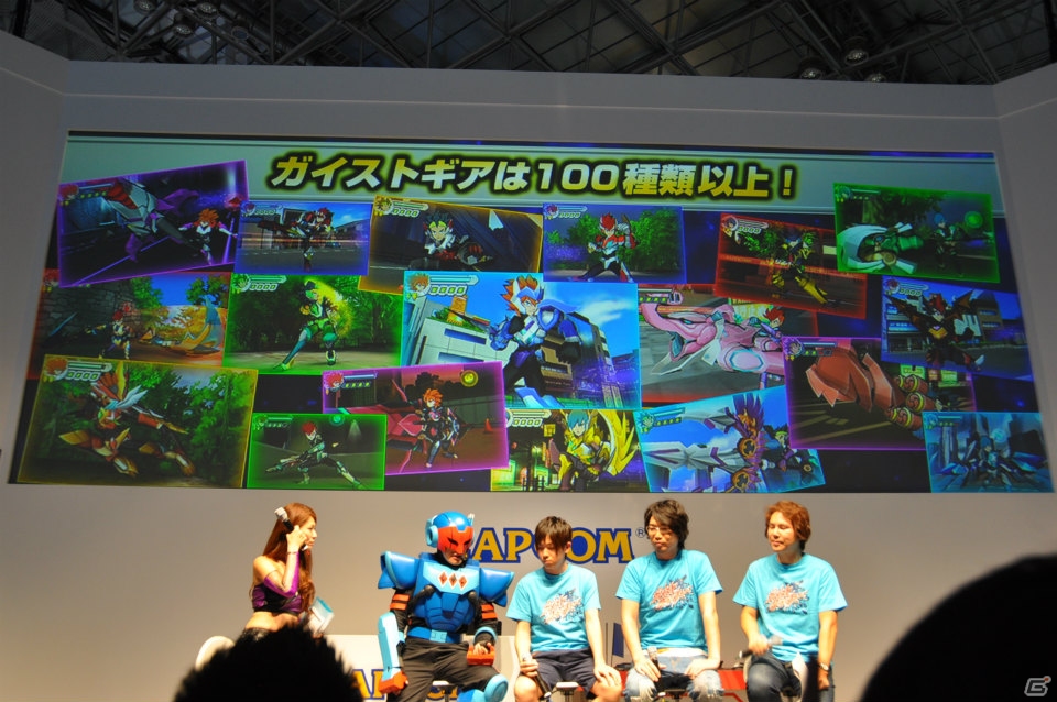 【TGS 2013】ゲストにレッカ役の山下大輝さん、ボルカン所長役の小西克幸さんが登壇！ガイスト「ミリオン・マンネン」に挑戦する4人協力プレイで大騒ぎ！？「ガイストクラッシャー」ステージレポの画像22