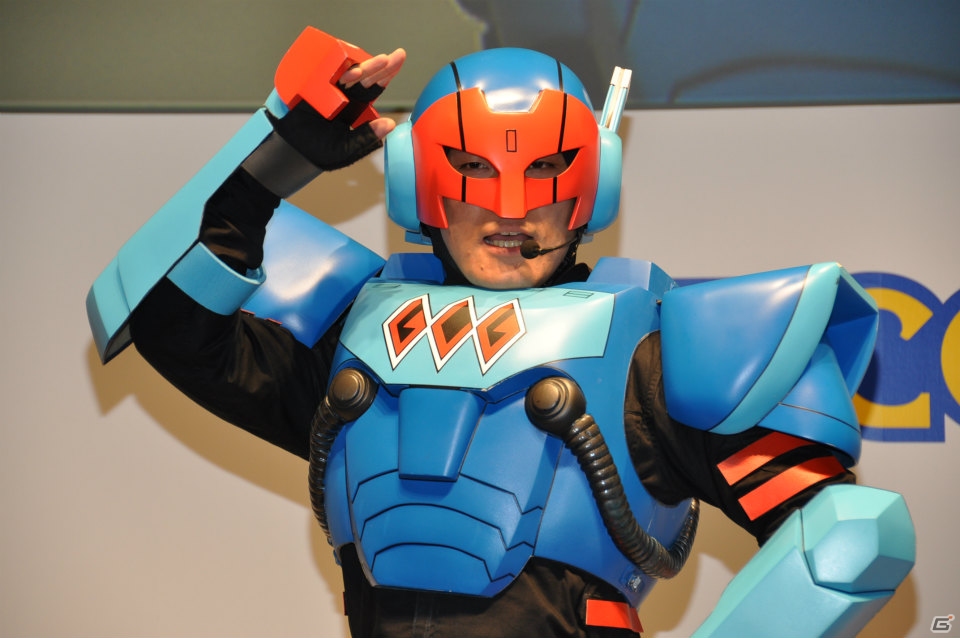 【TGS 2013】ゲストにレッカ役の山下大輝さん、ボルカン所長役の小西克幸さんが登壇！ガイスト「ミリオン・マンネン」に挑戦する4人協力プレイで大騒ぎ！？「ガイストクラッシャー」ステージレポの画像3