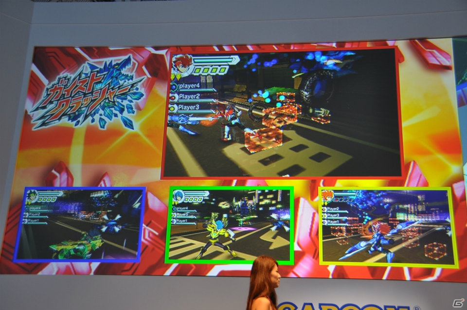 【TGS 2013】ゲストにレッカ役の山下大輝さん、ボルカン所長役の小西克幸さんが登壇！ガイスト「ミリオン・マンネン」に挑戦する4人協力プレイで大騒ぎ！？「ガイストクラッシャー」ステージレポの画像30
