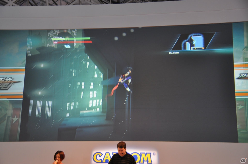 【TGS 2013】DNAとスピリットを完全継承した新生「飛竜」のスピーディーなアクションやあの姉妹との戦いを実機プレイで紹介！「ストライダー飛竜」ステージレポの画像18