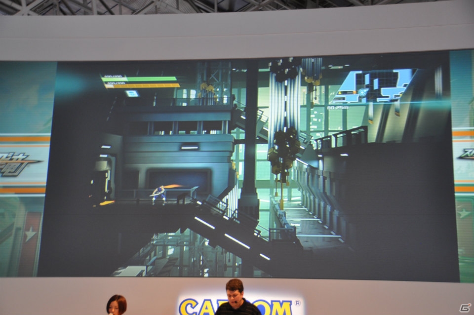 【TGS 2013】DNAとスピリットを完全継承した新生「飛竜」のスピーディーなアクションやあの姉妹との戦いを実機プレイで紹介！「ストライダー飛竜」ステージレポの画像22