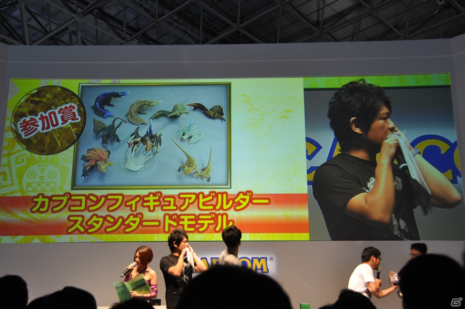 【TGS 2013】次長課長「井上聡」さんが参加したチャレンジクエストではゴア・マガラ討伐ならず！モンハンフェスタやコラボ新情報も！「モンスターハンター4」ステージレポの画像32