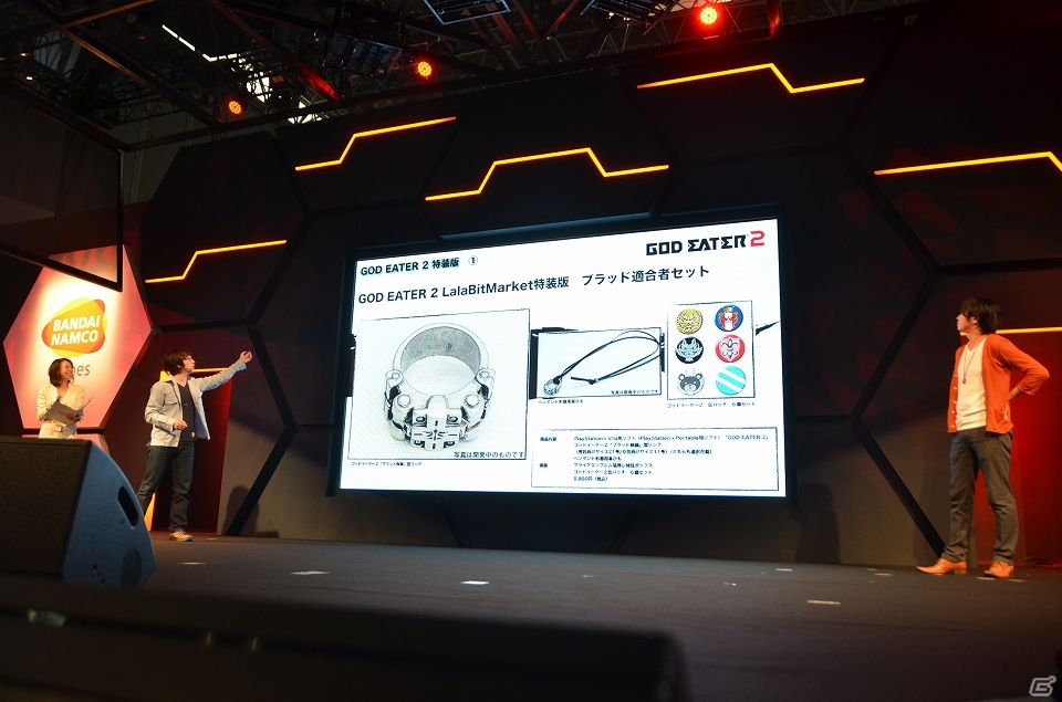 【TGS 2013】「ゴッドイーター2」の序盤が遊べる体験版が配信決定！リンドウ役・平田広明さんもサプライズ出演したスペシャルステージの模様をお届け！の画像19