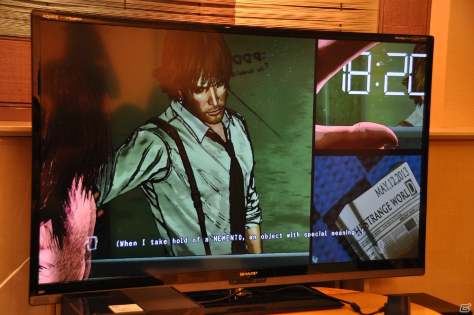 【TGS 2013】新型Kinectで直感的に操作可能！妻の死の謎を解くため特殊な能力で過去へ…サスペンスアドベンチャー「D4：Dark Dreams Don't Die」タイトルセッションの画像4