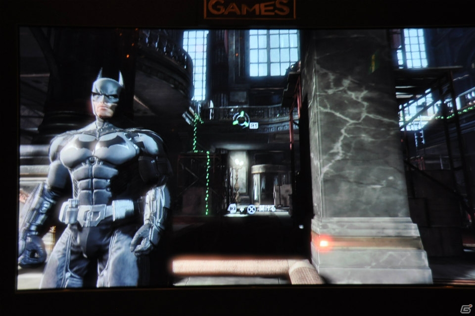 【TGS 2013】オープンワールドで若きバットマンが飛び回る！パワーアップした捜査モードや新ガジェットも登場！「バットマン：アーカム・ビギンズ」タイトルセッションの画像37