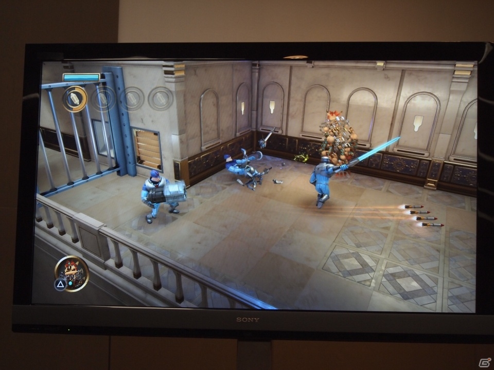 【TGS 2013】ストーリー展開にも注目して欲しいと総監督のマーク・サーニー氏が語る。PS4「KNACK」タイトルセッションレポートの画像5