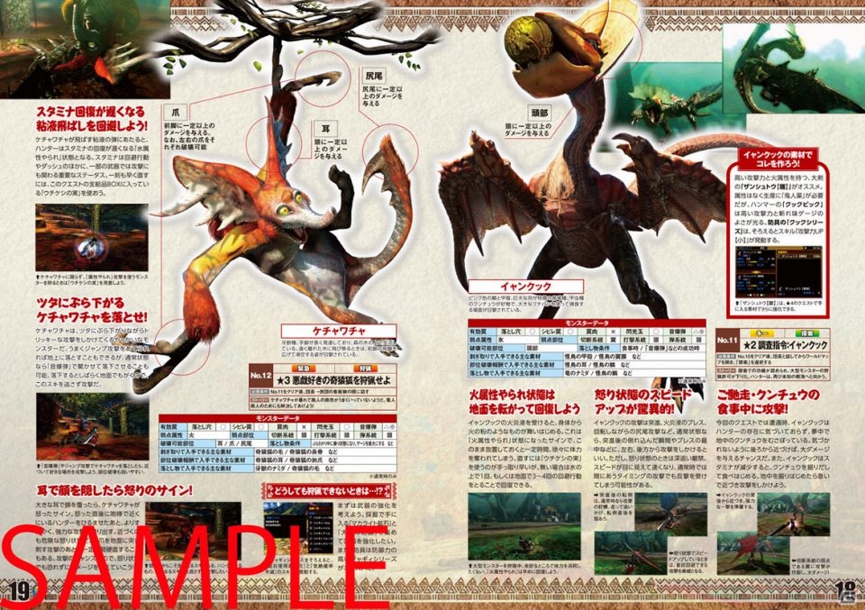 「カプ本 Vol.6 モンスターハンター4×カプコン30周年特集号」が発売―アイルーのグッズや「MHF-G」で使える特典が付属の画像3