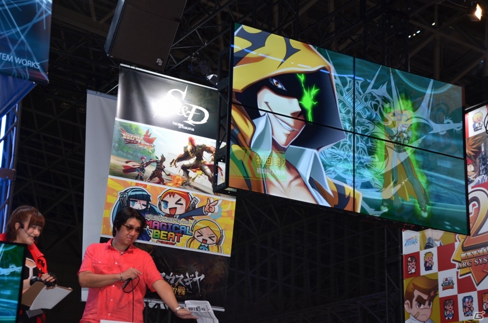 【TGS 2013】アークシステムワークスブースで行われたPS3「ブレイブルー クロノファンタズマ」のステージイベントを紹介―第七機関の天才科学者「ココノエ」がプレイアブルとしてついに参戦の画像38