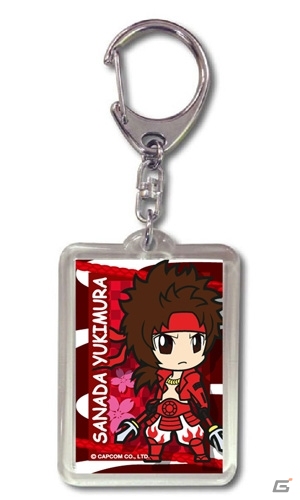 かわいい武将を使用した「メタルストラップ」「プラキーホルダー」などの「戦国BASARA」グッズを紹介の画像16