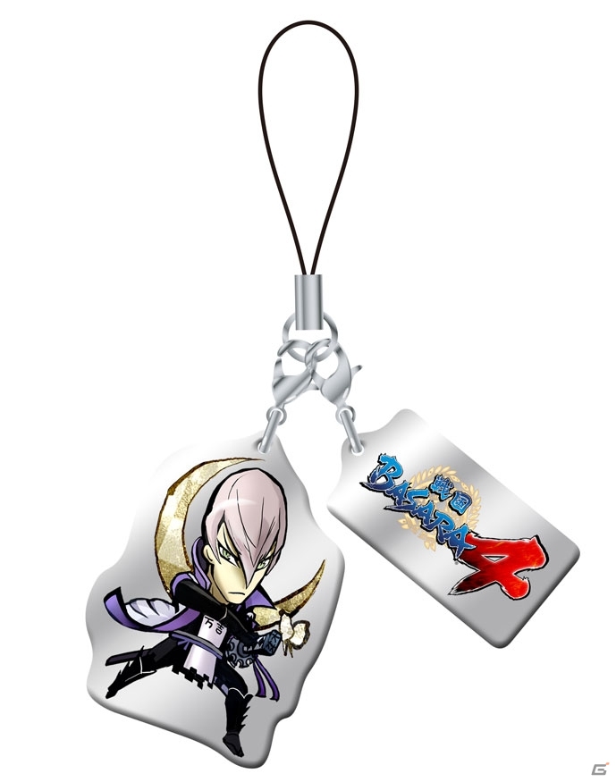 かわいい武将を使用した「メタルストラップ」「プラキーホルダー」などの「戦国BASARA」グッズを紹介の画像2