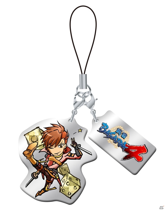かわいい武将を使用した「メタルストラップ」「プラキーホルダー」などの「戦国BASARA」グッズを紹介の画像3