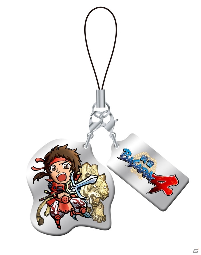 かわいい武将を使用した「メタルストラップ」「プラキーホルダー」などの「戦国BASARA」グッズを紹介の画像5