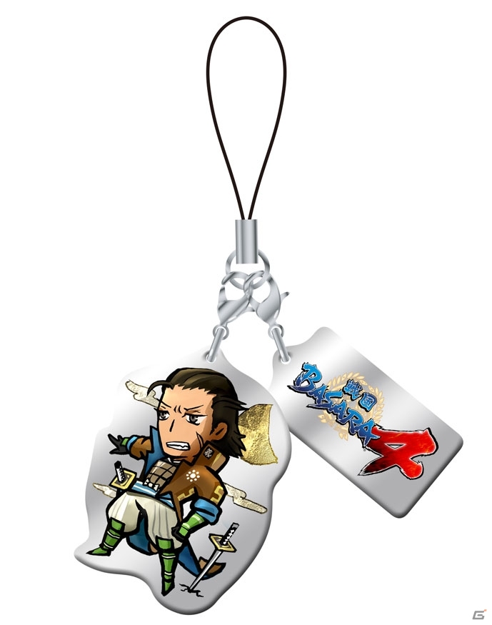 かわいい武将を使用した「メタルストラップ」「プラキーホルダー」などの「戦国BASARA」グッズを紹介の画像7