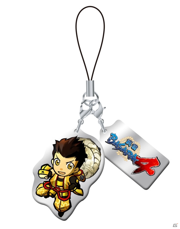かわいい武将を使用した「メタルストラップ」「プラキーホルダー」などの「戦国BASARA」グッズを紹介の画像8
