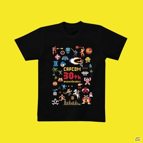 ドットアーティストの大図まこと氏とコラボレーションしたカプコン30周年記念グッズが登場の画像1