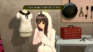 PS3/PS Vita「アキバズトリップ2」インドア派な主人公の妹「ナナ」が公開―妹の部屋で武器・洋服を強化合成しよう！の画像2
