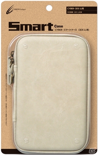 シックなデザインが特徴の3DS LL用ケースがサイバーガジェットより9月27日に発売の画像4