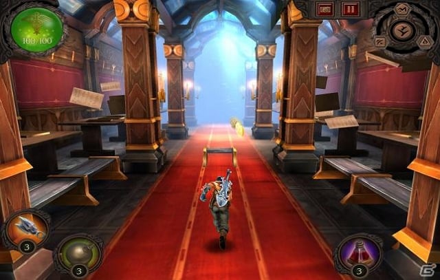 直観的操作と奥深い「RPG＋3D対戦」システムが魅力のiOS/Android「The Running Shadow」が2014年初頭に配信予定の画像2