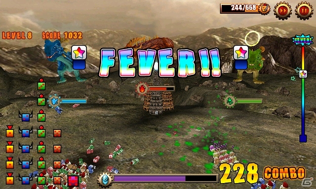 iOS/Android「BitsBits Dragon」が3言語対応の基本プレイ無料になって配信！タイトル名も「DiceSoldier vs Dragon」に変更の画像3