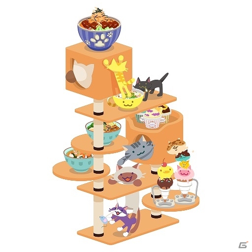 iOS/Android「クックと魔法のレシピ」あのネコたちが緊急来店！人気アプリ「つみネコ」との4週連続コラボレーションが開始の画像5