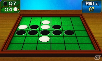 15段階の難易度が用意された3DS「@ SIMPLE DLシリーズ Vol.17 THE オセロ」が10月2日に配信の画像10