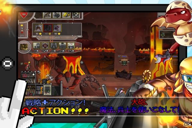 魔法や大砲を使って相手の城を倒せ！iOS「Cannon Crasha」が配信開始の画像4