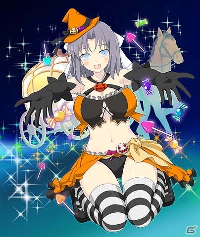 GREE/Mobage「閃乱カグラ NewWave」多彩なハロウィンコスプレをした少女たちのカードが登場！「段位戦×閃乱キャンペーン」開催の画像19