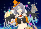 GREE/Mobage「閃乱カグラ NewWave」多彩なハロウィンコスプレをした少女たちのカードが登場！「段位戦×閃乱キャンペーン」開催
