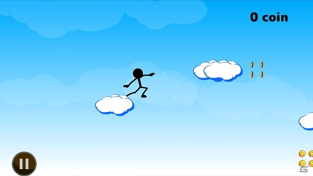 雲から雲へとひたすらジャンプしていこう！Android「金斗雲」が配信スタートの画像3