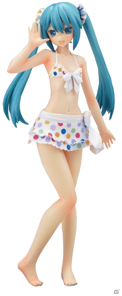 セガプライズに「初音ミク -Project DIVA- F プレミアムフィギュア“初音ミク SWみずたまビキニ”」が登場！「重音テト」アイテムもの画像5