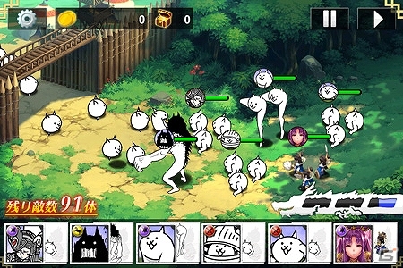 iOS「三国志乱舞」累計700万ダウンロードを突破した「にゃんこ大戦争」との特別コラボレーション開始―あの「にゃんこ」たちがゲーム内に参上の画像12