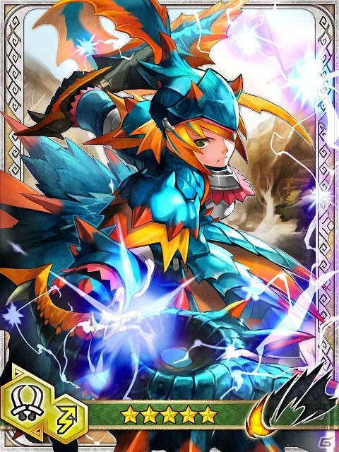 iOS/Android「モンハン 大狩猟クエスト」ラギアクルスの上位装備を身に纏ったハンターカード「ナディア」をプレゼントする事前登録がスタートの画像3