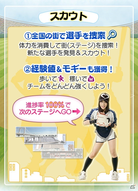 100名以上の美女たちが野球を通して日本を元気に―コーエーテクモゲームスの新作ソーシャルゲーム「もぎたて美女野球！プリティナイン」完成発表会レポートの画像41