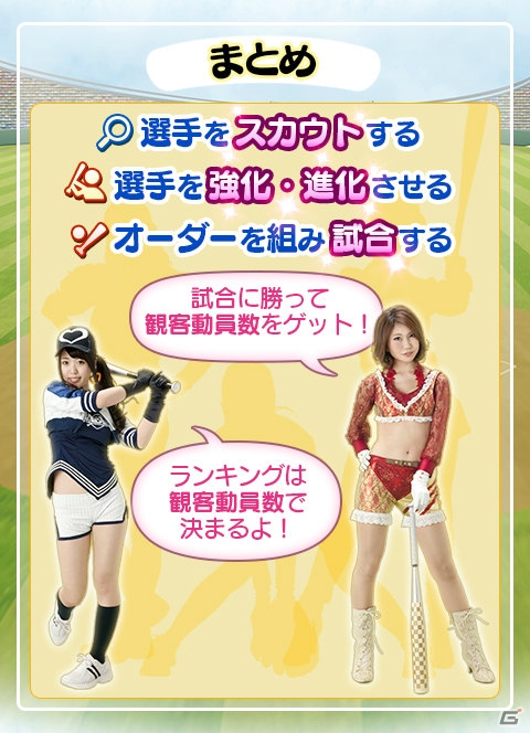 100名以上の美女たちが野球を通して日本を元気に―コーエーテクモゲームスの新作ソーシャルゲーム「もぎたて美女野球！プリティナイン」完成発表会レポートの画像52