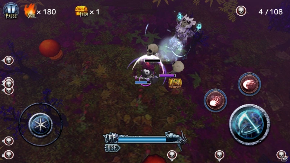 ペットのガウガウと一緒に神の世界を目指そう！iOS/Android「Dark Reaper Shoots!」が配信開始の画像10