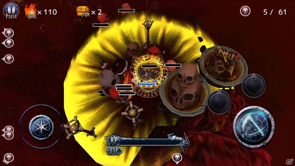 ペットのガウガウと一緒に神の世界を目指そう！iOS/Android「Dark Reaper Shoots!」が配信開始の画像11