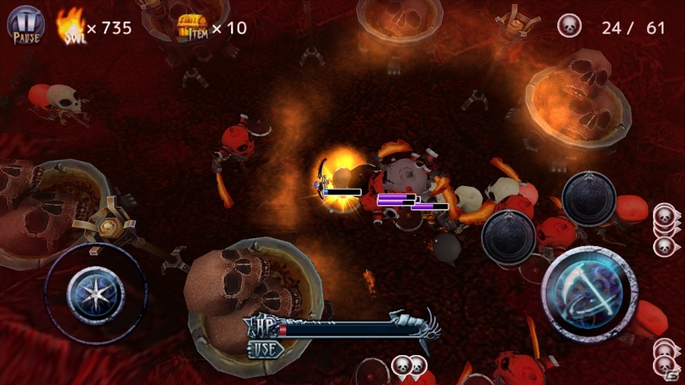 ペットのガウガウと一緒に神の世界を目指そう！iOS/Android「Dark Reaper Shoots!」が配信開始の画像12