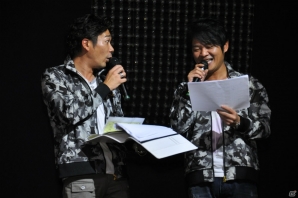 2人の武器選択で討伐の難易度も変わる！？操虫棍の未熟で恥ずかしい操作を会場モニターで披露…Gamer編集部は11位…。3DS「モンスターハンター4」メディア対抗ゲーム大会レポートの画像38