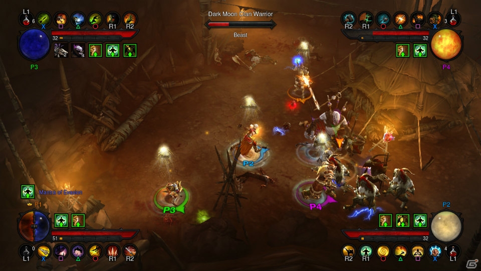 PS3「DIABLO III」外見・スタイル・パワーなど能力の異なる5つのクラスやゲームシステム、新たなマルチプレイヤー時のスクリーンショットなども公開の画像29