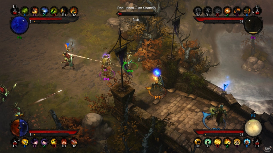 PS3「DIABLO III」外見・スタイル・パワーなど能力の異なる5つのクラスやゲームシステム、新たなマルチプレイヤー時のスクリーンショットなども公開の画像33
