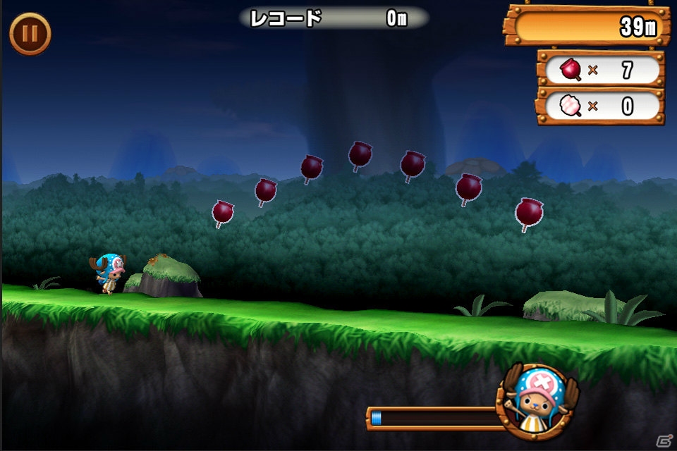 「ONE PIECE モジャ!」シリーズ最新作「ONE PIECE RUNNING Chopper～チョッパーと絆の島～」がiOS/Android向けに登場の画像23