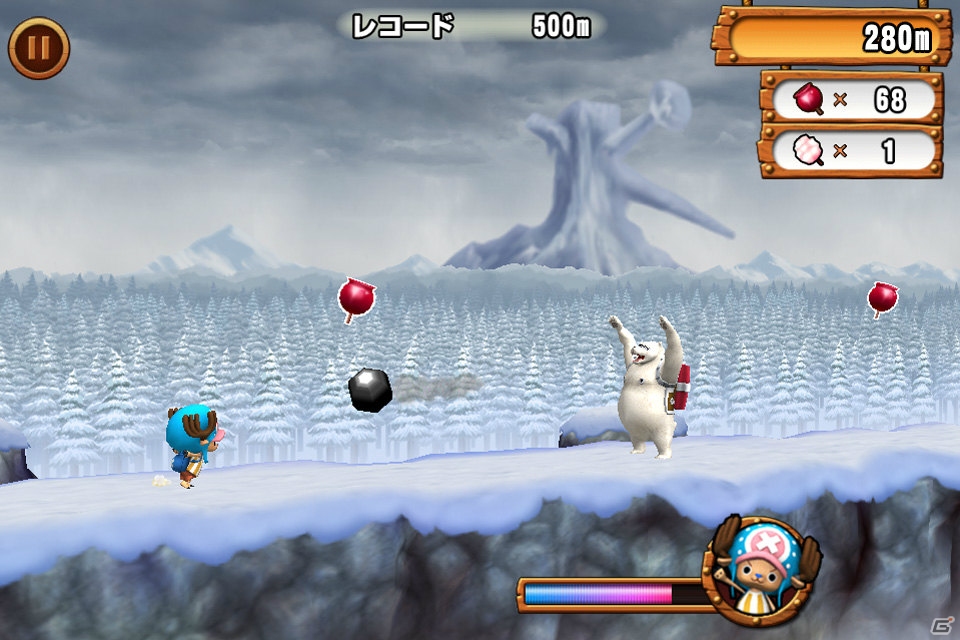 「ONE PIECE モジャ!」シリーズ最新作「ONE PIECE RUNNING Chopper～チョッパーと絆の島～」がiOS/Android向けに登場の画像26
