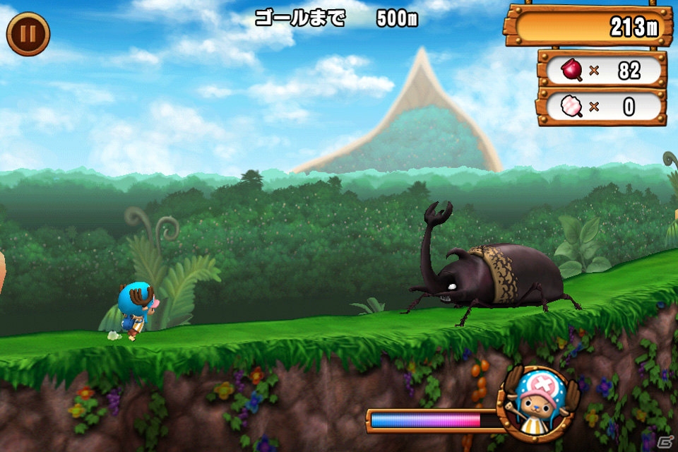 「ONE PIECE モジャ!」シリーズ最新作「ONE PIECE RUNNING Chopper～チョッパーと絆の島～」がiOS/Android向けに登場の画像29