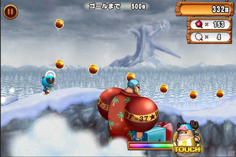 One Piece モジャ シリーズ最新作 One Piece Running Chopper チョッパーと絆の島 がios Android向けに登場の画像 ゲーム情報サイト Gamer