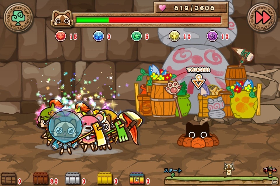 iOS「モンハン商店 アイルーでバザール」と「パズル＆ドラゴンズ」コラボイベントで登場するモンスターやステージを紹介の画像12